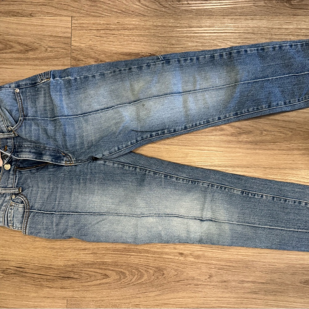 REVICE Light Blue Straight Leg Jeans